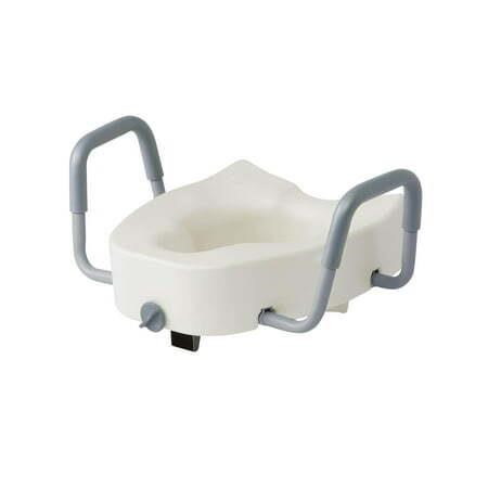 $50  Medline 5 Raised Toilet Seat  Padded Arms