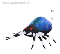 Inflatable Halloween Red-Eyed Spider