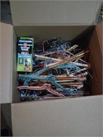 Large Box of Assorted Hangers