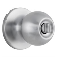 $60 BRINKS Satin Chrome Keyed Entry Door Knob