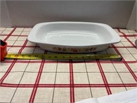 CORNINGWARE SPICE OF LIFE CASSEROLE 15" P-21