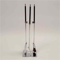 Alessandro Albrizzi Lucite fireplace tool set