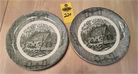 2 Grist Mill Plates