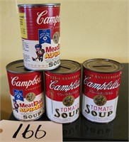 Campbell Soup Coin Banks