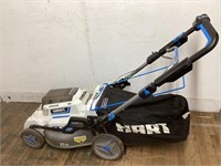 HART BATTERY LAWN MOWER WITH BAG