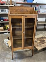 OAK CABINET- 26 X 57