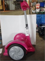 Pink Motorized Scooter