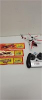Lot of power prop flying gliders and rc gyro