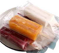 HARLEYA 100PCS Disposable Popsicle Molds Bags