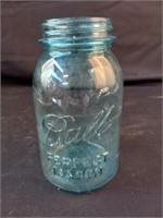 Ball #8 Perfect Mason Blue Jar