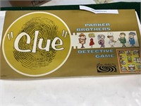 Parker Bros. Detective Clue game-can be shipped bu