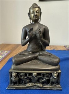 Metal Buddha Figure
