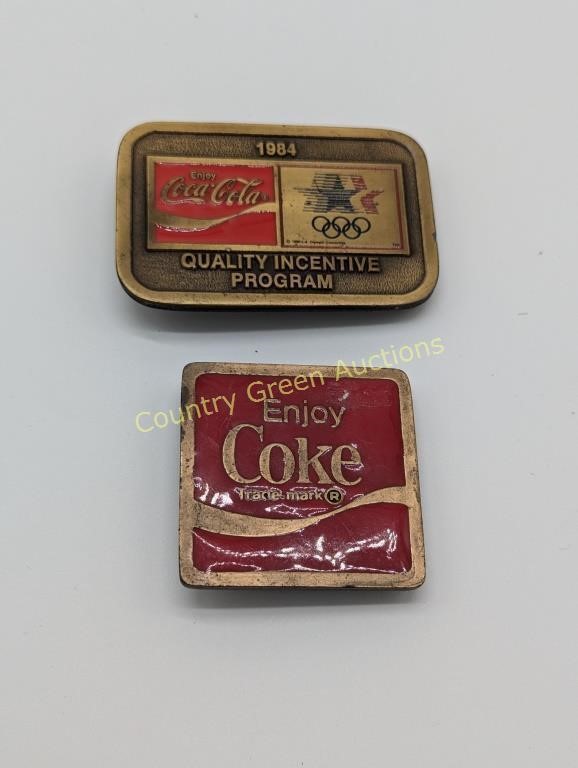 Coca-Cola Buckles