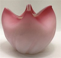 Pink Satin Case Glass Bowl