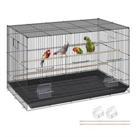 VEVOR 30 inch Bird Cage, Metal Large Parakeet