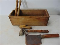 Old Wood Tools and Box