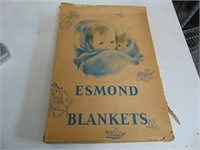 Old Esmond Baby Blanket in Oriig.l Box - Mint- NOS