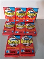 (8) Sealed 1988 Donruss Baseball Wax Packs