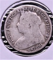 1896 G BRIT SILVER 3 PENCE