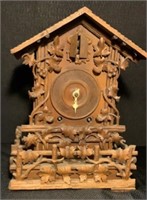 Rare Antique "Cuckoo" Shelf / Mantel Clock