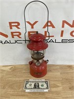 Vintage red Coleman Model 200 A kerosene single