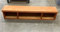 Beautiful 70" Solid Wood Long Top Cabinet 3-Shelf