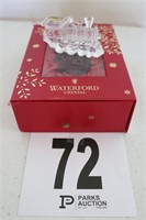 Waterford Crystal Train Engine Ornament with