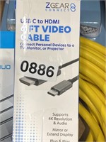 ZGEAR USB TO HDMI CABLE 2PK