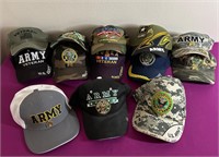 13 Army Baseball Style Caps