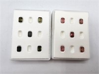 11ctw avg ec mixed tourmaline gemstones