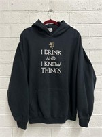 GOT I Drink And I Know Things Hoodie (XL)