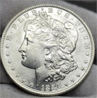 1886 Morgan Silver Dollar