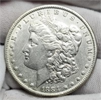 1884 Morgan Silver Dollar