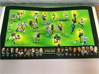 Great Pittsburgh Steelers limited ed. lithograph