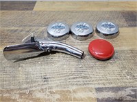 Crager Rim Caps, Gas Cap & Oil Can Opener