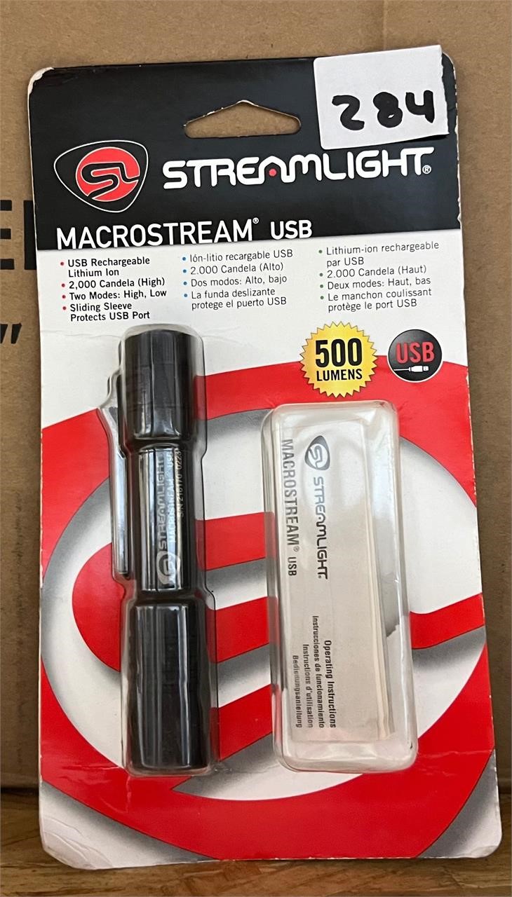 Streamlight MacrostreamUSB FlashlightCondition????