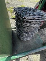 roll of barbed wire