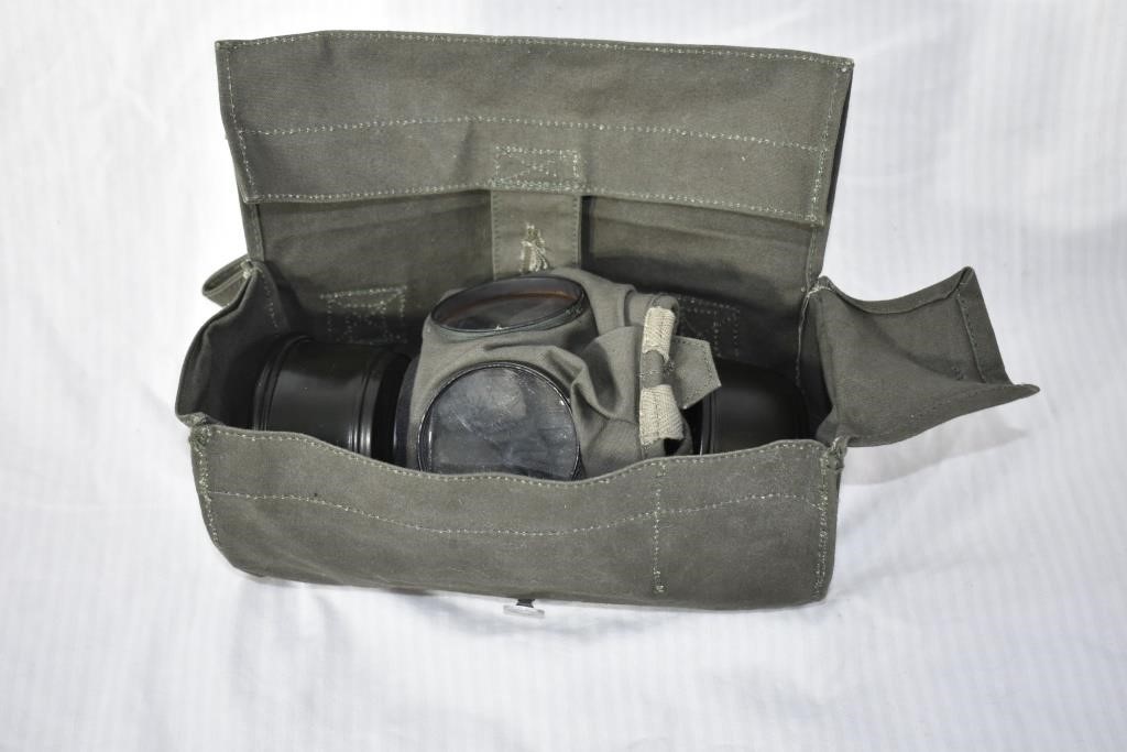 WWI  German Gas Mask and Case-Reproduction
