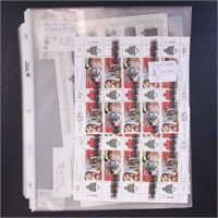 Worldwide Stamps Mint Sheets and Partial Sheets, m
