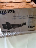 New Philips DVD home theater system