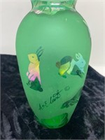 Vintage Arthur Court Designs Bunny Vase Signed