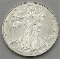 (KC) 2001 Silver American Eagle 1 oz Coin
