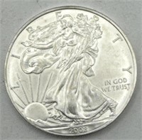 (KC) 2008 Silver American Eagle 1 oz Coin