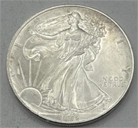 (KC) 1992 Silver American Eagle 1 oz Coin