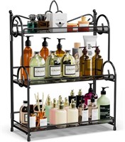 2 pack 3 Tier Spice Rack  Foldable WHITE
