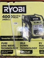 RYOBI INVERTER GENERATOR RETAIL $1,400