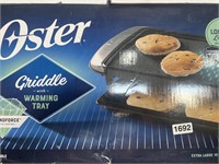 OSTER ELECTRIC GRIDDLE RETAIL $60