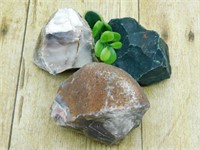 MIXED LOT ROCK STONE LAPIDARY SPECIMEN