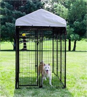 KennelMaster Black Welded Wire Dog Kennel