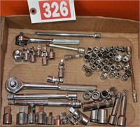 1/4" and 3/8" socket sets and related